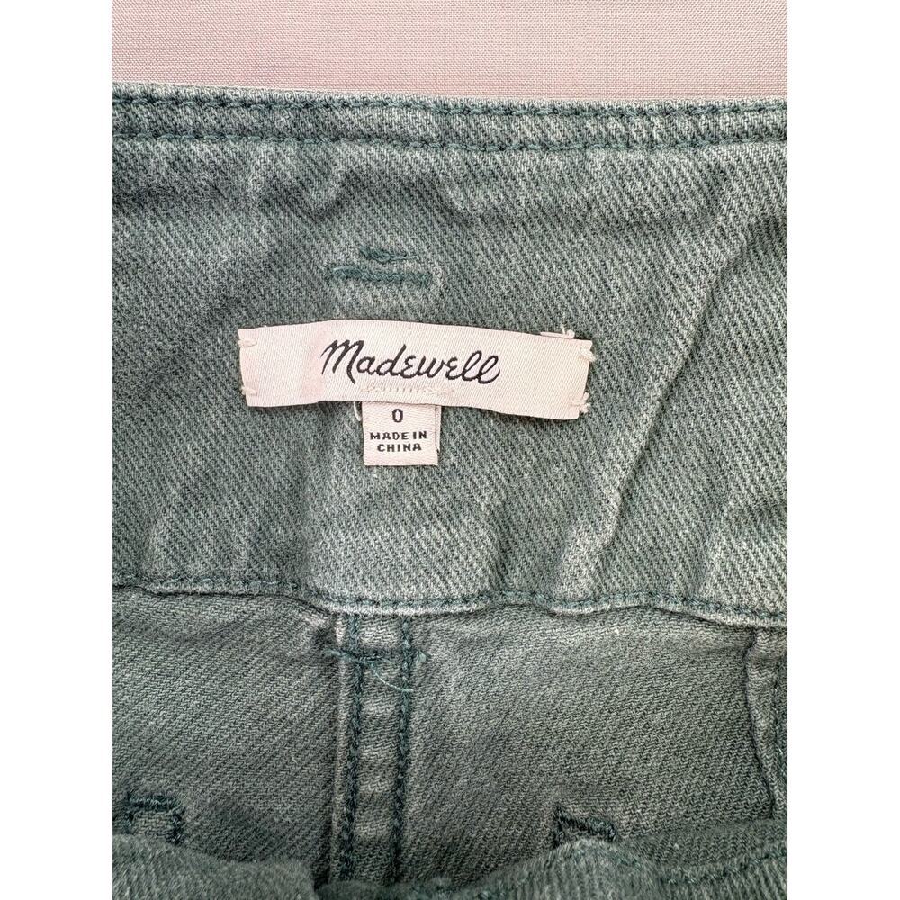 Madewell Women Utility Wide-Leg Pants Architect Green Size 0 - Picture 6 of 11